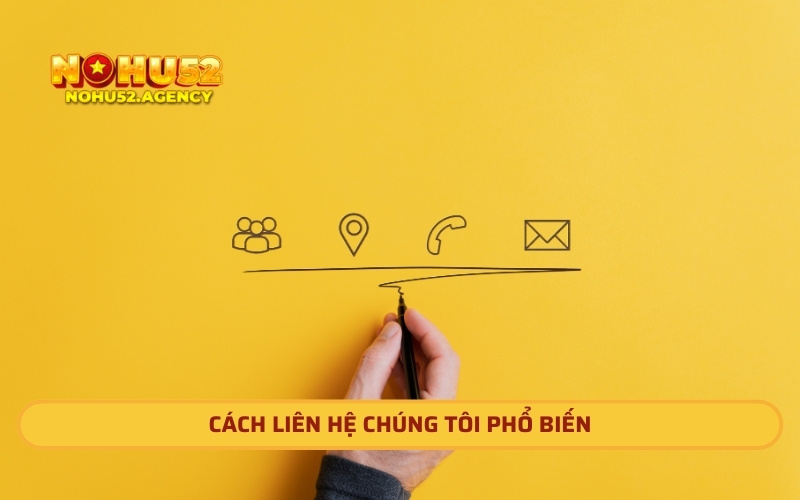 Cách liên hệ chúng tôi phổ biến