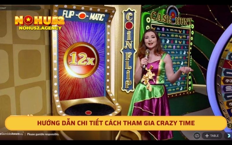 Hướng dẫn chi tiết cách tham gia Crazy Time 